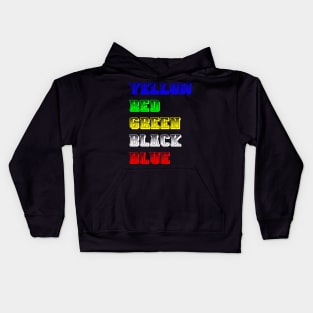 Crazy colours Kids Hoodie